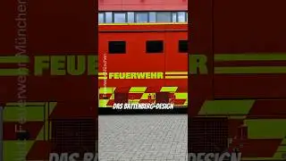 Feuerwehr München ➡️ Neues Design 🚒 #feuerwehr #münchen #feuerwehrauto