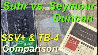 Suhr SSV+ vs. Seymour Duncan TB-4 [pt. 1] (w/Fender Hardtail Strat)
