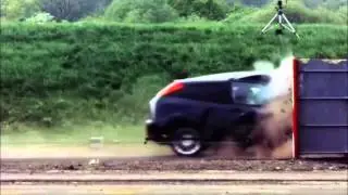 Crash Test Ford Focus 190 km h