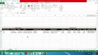 Excel to Tally free|Ledger Master|How to import|Without software|Tips and Tricks|Easy Tutorial|XML