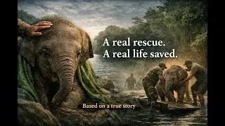 Incredible Elephant Rescue in Sri Lanka 🐘 | Visual Splendor