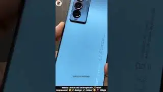 Tecno camon 5G smartphone 🎉 look impression 😘 design 🎉 colour 😘🎉 tecno phone 🎉
