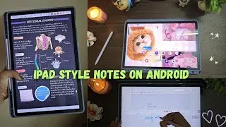 Make iPad-Style Notes on Any Android Tablet | PDF Annotation + Text-to-Font Tricks!🪻🩷