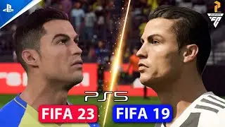 FIFA 23 Vs FIFA 19 in PS5