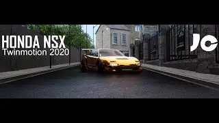 Honda NSX Rocket Bunny - Twinmotion Render