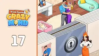 Brain Puzzle 3: Crazy Mind Level 17 Cheating Scene | Complete Walkthrough & Solutions! 🎯