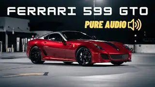 Ferrari 599 GTO | PURE SOUND #ferrari #exhaust