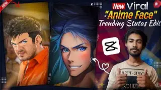 New Viral Anime Face Stutas Editing In CapCut | Instagram Viral Stutas Video Editing Template.