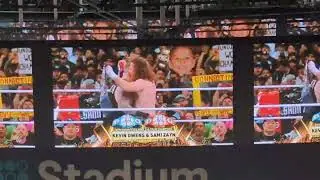 Wrestlemania 39 fan recap recap 2023 Sami Zayn KO Roman Reigns Wins