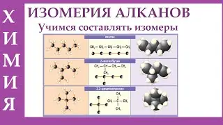 Изомерия алканов. Учимся составлять изомеры алканов. ЕГЭ.