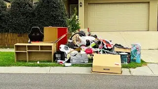 Monster Spring Cleaning In The Streets!