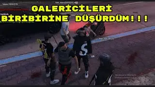 GALERİCİLERİ BİRBİRİNE DÜŞÜRDÜM!!-FİVEM TROLL