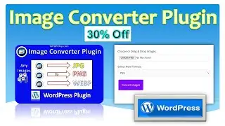 Make Image Converter website with Plugin WordPress – 30% Off and Convert to JPG, PNG & More!