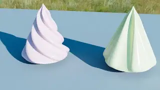 Creating a Cream Like Shape in Maya 2023 with Arnold Renderer