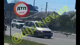 Серьёзное #ДТП в Броварах, остановка Интернат