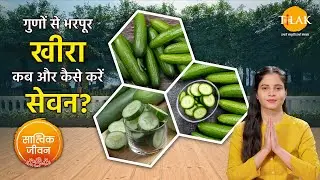 गर्मियों में सबका पसंदीदा सलाद खीरा- कब खाएँ? कब नहीं? Right Time to Eat Cucumbers। Hydrating Foods
