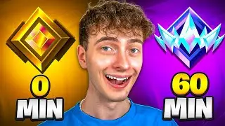 Ich versuche UNREAL in NUR 1 STUNDE zu werden 🤯 | Fortnite Ranked