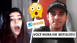 FALANDO ONDE AS PESSOAS MORAM NO OMEGLE