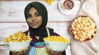 How to Make Perfect Caramel Popcorn & Cheese Popcorn | MalluKarper | 