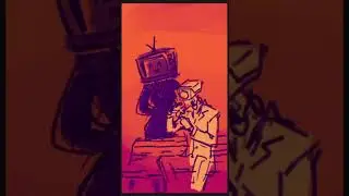 Как нарисовать: Тиви Вумэн и Камера Мэн! // drawing tv woman + camera man! #tvwoman #cameraman