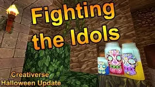 THE HIGHEST TIER OF IDOL FIGHT! (SOLO) - Creatinators (45) - Creativerse Halloween Update