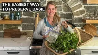 Preserve Basil The EASY Way 🍃