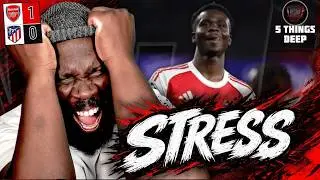 THE DOUBLE IS ON... I'M IN TROUBLE... | Arsenal Vs Atletico Madrid 1:0 (2:1agg) | KG's 5 Things Deep
