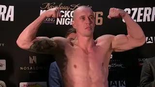 WAŻENIE PRZED WALKĄ MICHAŁ CIEŚLAK vs FELIX VALERA