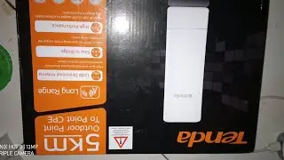 Unboxing tenda o3 setting sebagai antenna outdoor