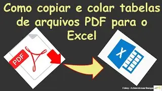 Dicas do Excel: como copiar e colar tabelas do PDF para o Excel