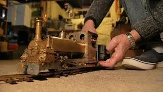 Firing up live steam locomotive 'Blanche' Part 2