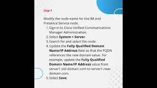 Update Node Name in FQDN Value
