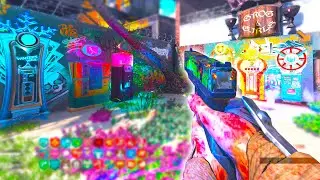 El mapa mas pequeño de Call Of Duty Zombies JAJAJAJA