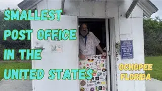 Smallest Post Office in the United States - Interview with Postman Don #postoffice
