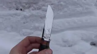 Нож из ДИ 90 64HRC