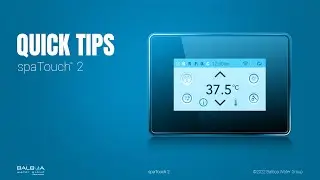 spaTouch™ 2 Quick Tip - Program the sleep function