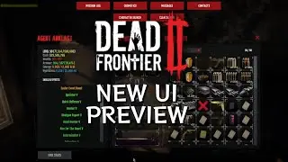 Dead Frontier 2 - New User Interface Preview