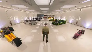 GTA 5 ONLINE GARAGE TOUR (2021)