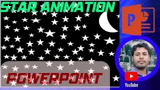 Powerpoint Star Animation video // Powerpoint Animation video // powerpoint 2010 ll 
