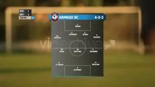 Flat Soccer Titles | After Effects Template | Broadcast Packages
