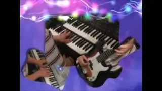 Fat Larry's Band 'ZOOM' organ and synth instrumental cover. 🎼🎸🎹🎹🎹