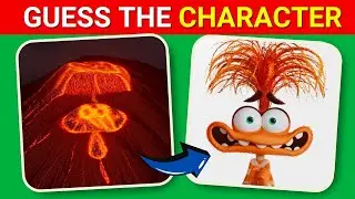 Guess the INSIDE OUT 2 Characters by ILLUSION 😁 Squint Your Eyes |  Movie Quiz