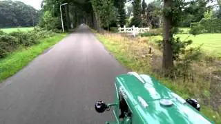 Güldner ALD op volle snelheid in Eibergen.