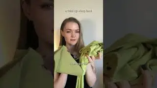 Mini op-shop haul! Lime green edition💚