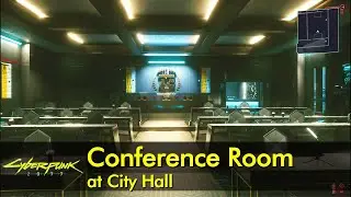 Conference Room at City Hall | Cyberpunk 2077