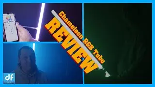 Budget RGB TUBE LED Lights for Filmmakers and video creators | DF DigitalFoto Chameleon  Review