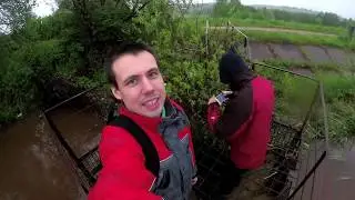ПЛОТИНА ПОСЛЕ НАВОДНЕНИЯ сливной колодец, труба.
