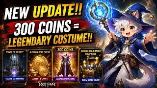 R.O.H.A.N. 2 NEW UPDATE — TOWER OF INFINITY, AUTUMN COIN & FREE LEGENDARY COSTUME TICKET!!