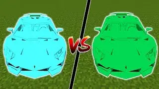 CARRO DE DIAMANTE VS CARRO DE ESMERALDA !!! - MINECRAFT