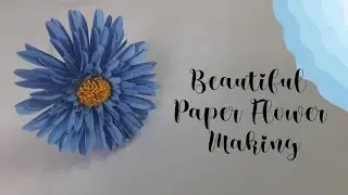 How to make Realistic, Easy paper Roses | Paper flower DIY| Rose flower making..
